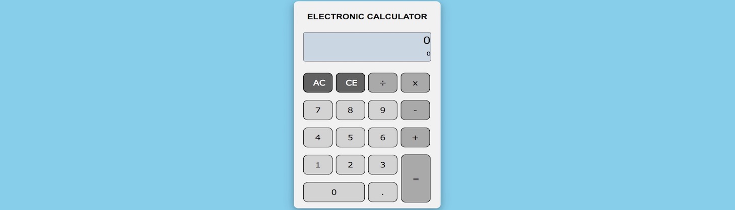 JavaScript Calculator